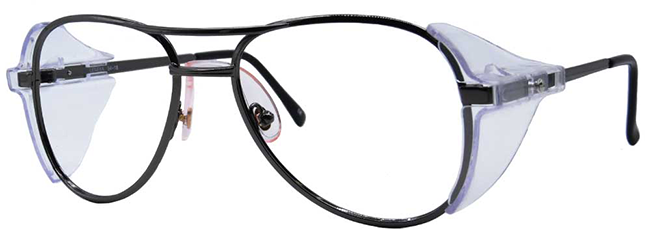 POLYCARBONATE PRESCRIPTION SPECTACLES WITH HARD CASE
