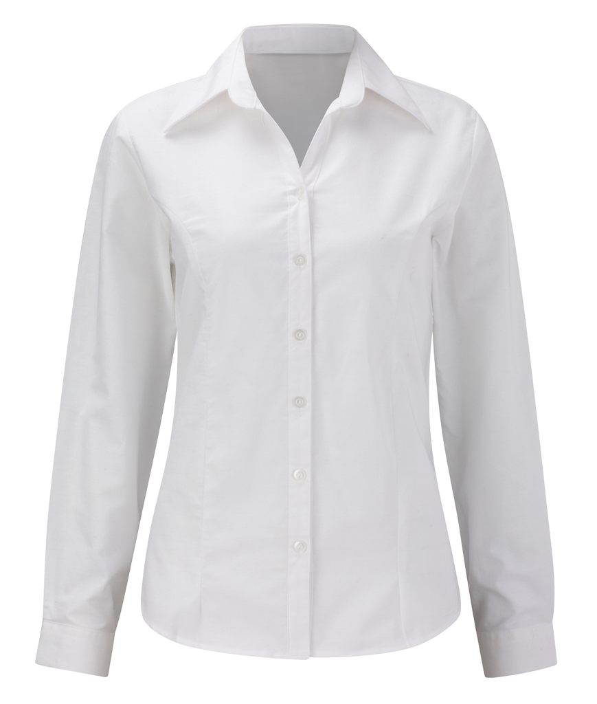 CBL4 WOMENS L/S OXFORD BLOUSE