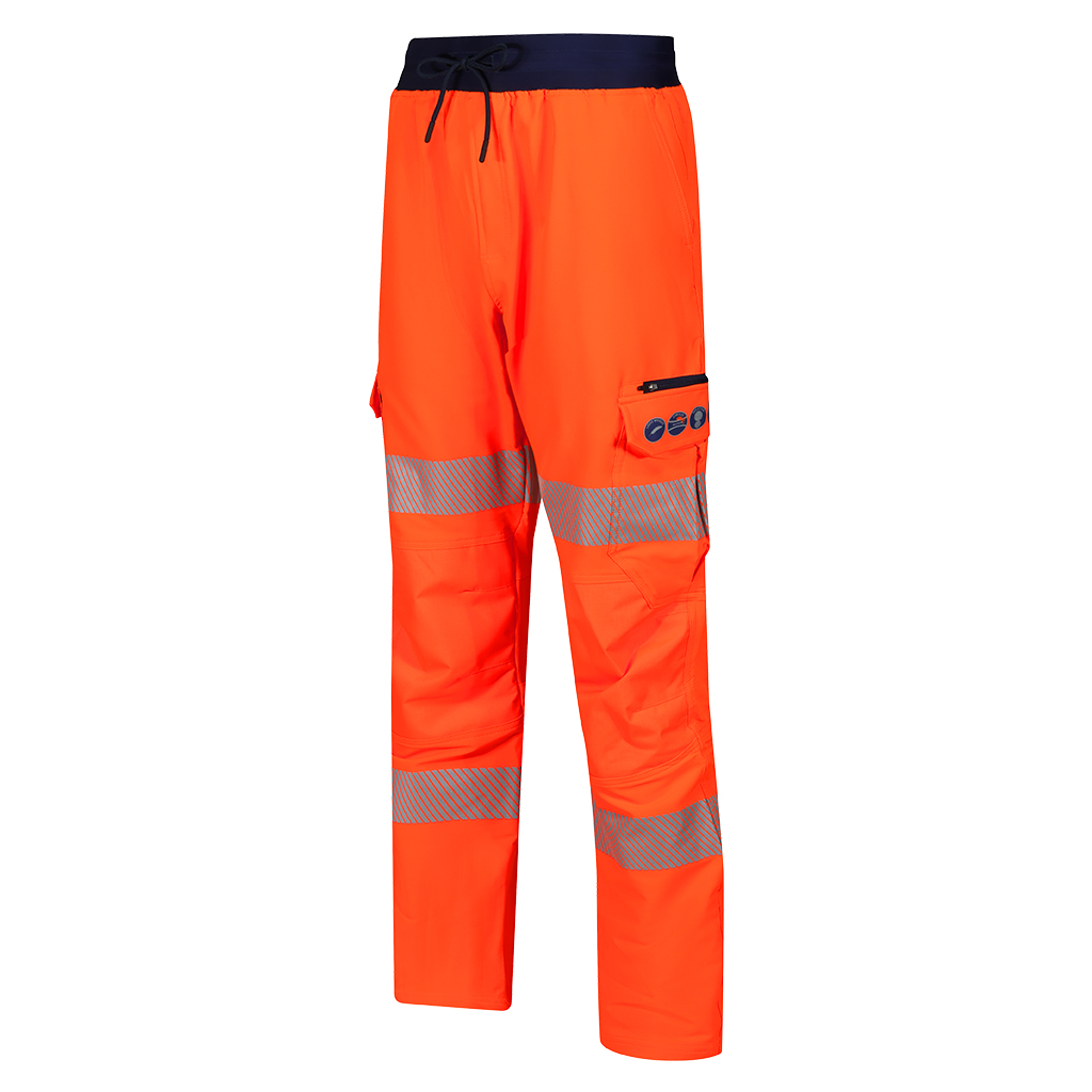 FGXeco HI VIS LIGHTWEIGHT STRETCH CARGO TROUSER