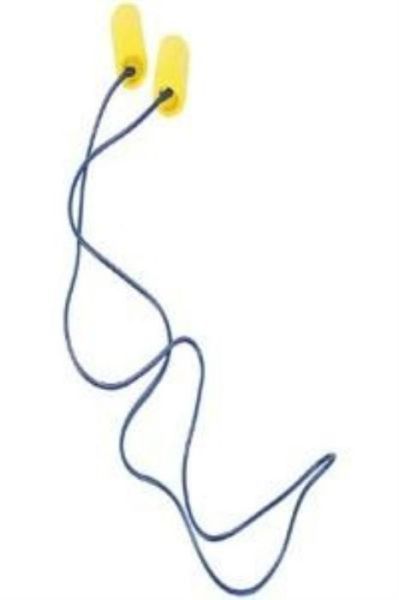 EAR PLUGS ORANGE CORDED PVC FOAM SOUNDSTOPPERS