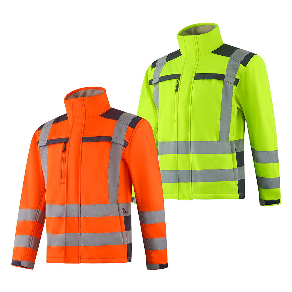 HI VIS SOFT SHELL FLEECE JACKET