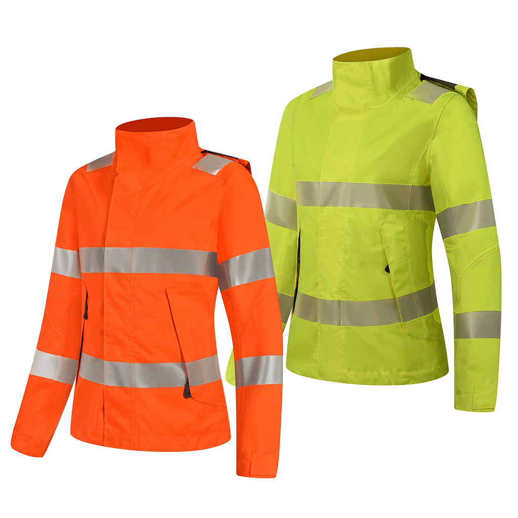 JL04 LADIES HI-VIS RIPSTOP WATERPROOF JACKET