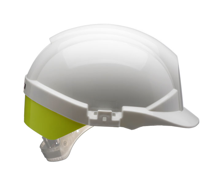 REFLEX SAFETY HELMET WHEEL RATCHET WITH YELLOW FLASH