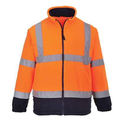 F301 HI-VIS CONTRAST FLEECE
