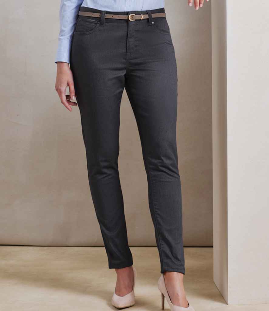 PR570 PREMIER LADIES PERFORMANCE CHINO JEANS- CURVE FIT