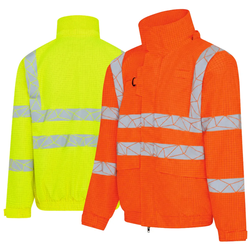 PHOENIX-FR HI-VIS WATERPROOF BOMBER JACKET