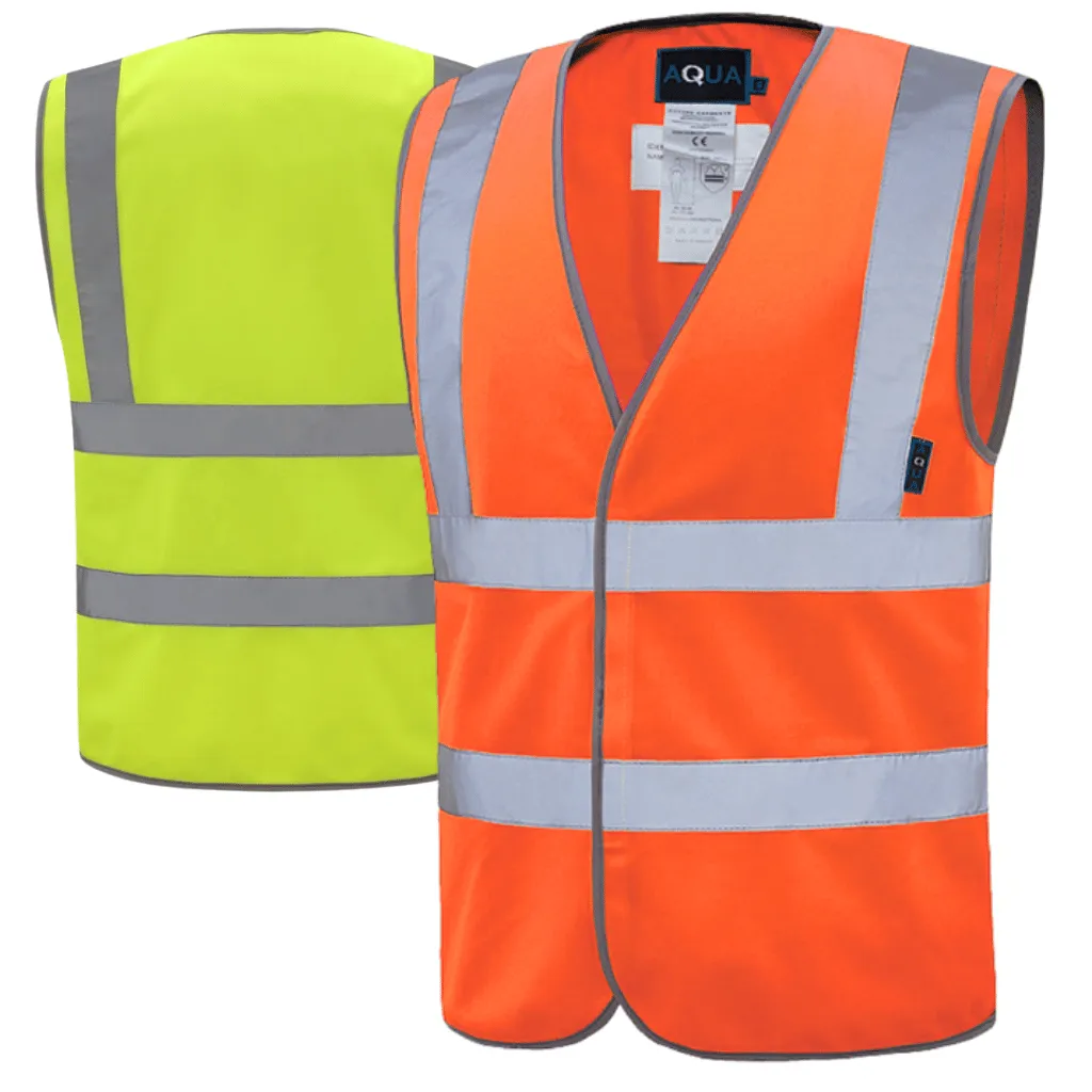 AQUA HI VIS  WAISTCOAT
