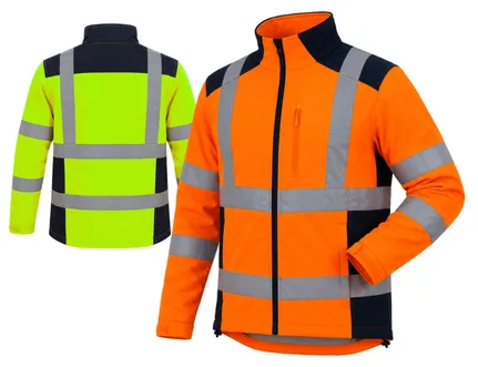 HI VIS SOFT SHELL FLEECE JACKET