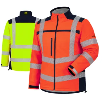 FGXeco RECYCLED FGX HI-VIS SOFT SHELL JACKET
