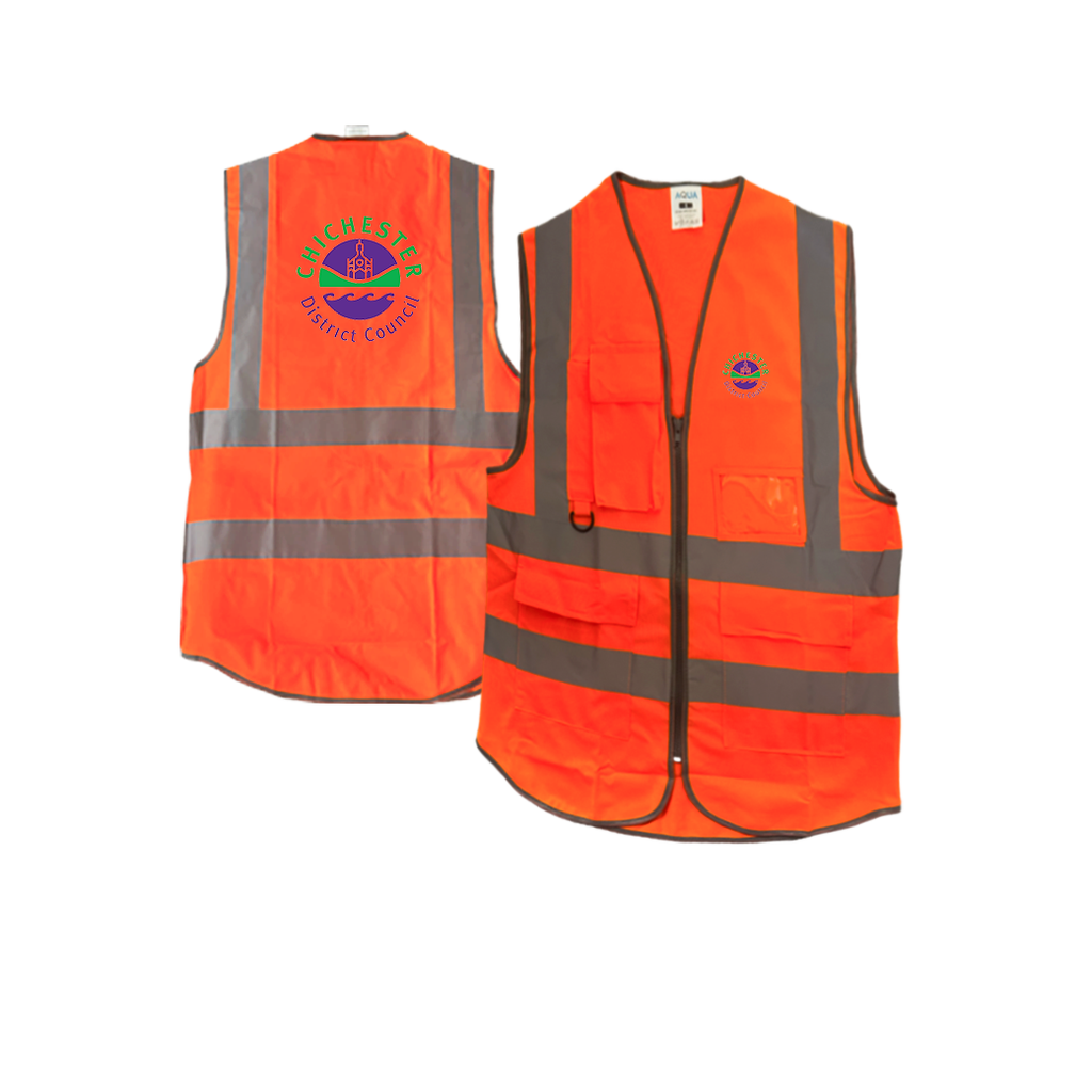 AQUA EXECUTIVE HI-VIS WAISTCOAT