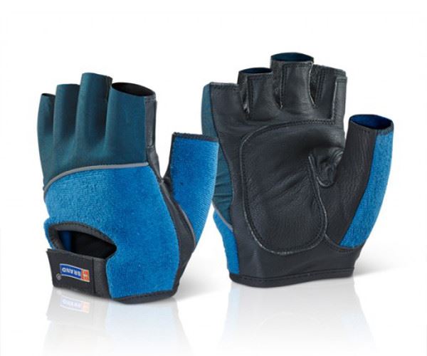 GLOVES ANTI VIBRATION  FINGERLESS GEL FILLED