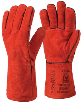 RHINOtec SUPERIOR HEAVY DUTY RED WELDERS GAUNTLET