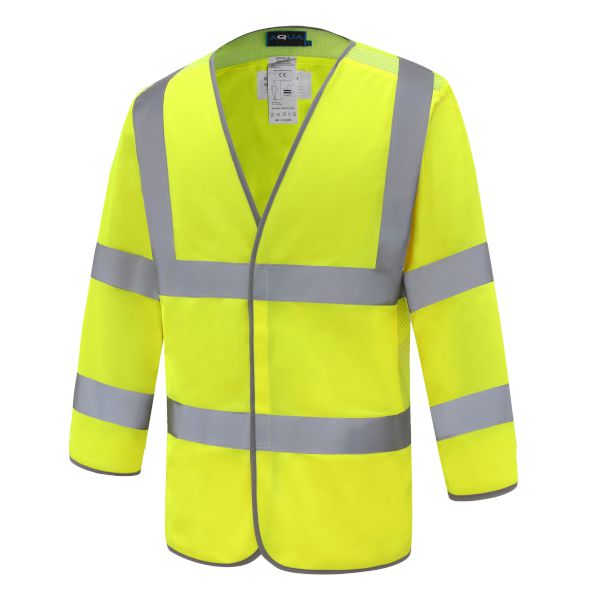 MESH JKT 3/4  VENTED EN471 C/W ZIP