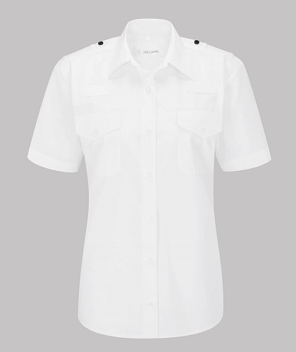 LADIES SECURITY SHORT SLEEVE BLOUSE